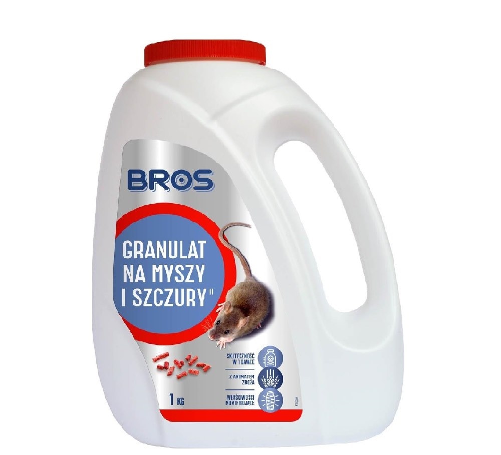 Bros  granulat na myszy i szczury 1kg