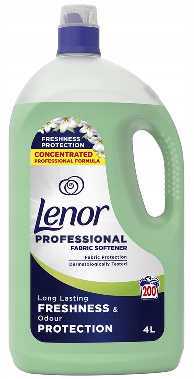 Płyn do płukania  Lenor Professional 4l - Freshness Protection (zielony)