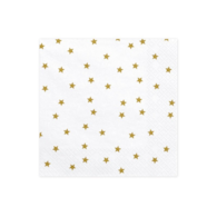 Serwetki - Boże Narodzenie  33x33cm  op.20 szt.  Gwiazdki złote