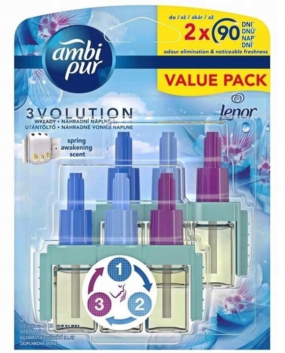 Odświeżacz elektr.Ambi Pur 3Volut  wkład 2x20ml - Spring