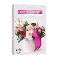 Świeczki-podgrzewacze zapachowe  op.6 szt. p15-334  kwiatowy bukiet; Aura