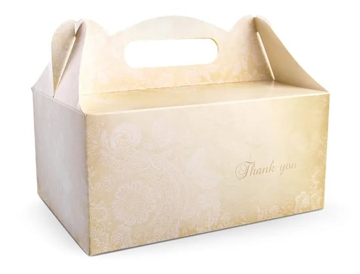 Pudełko na ciasto  Thank You; 19x14x9cm   op.10 szt.