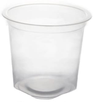 Poj. do zgrzewu na zupę  transp. 300ml  (k1000)  PP  PK300T (kubek) ##**