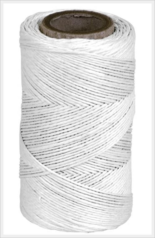 Nici lniane - dratwa biała 0.10kg