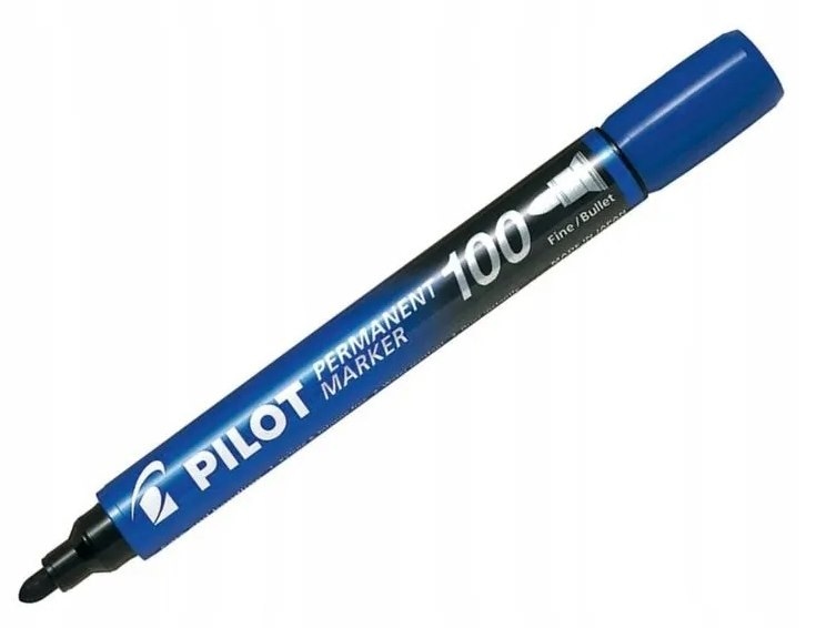 Marker perm.okr.  Pilot SCA-100, niebieski