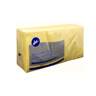 Serwetki 33x33cm  skł. 2-warst.  op.250 szt. żółta  AHA