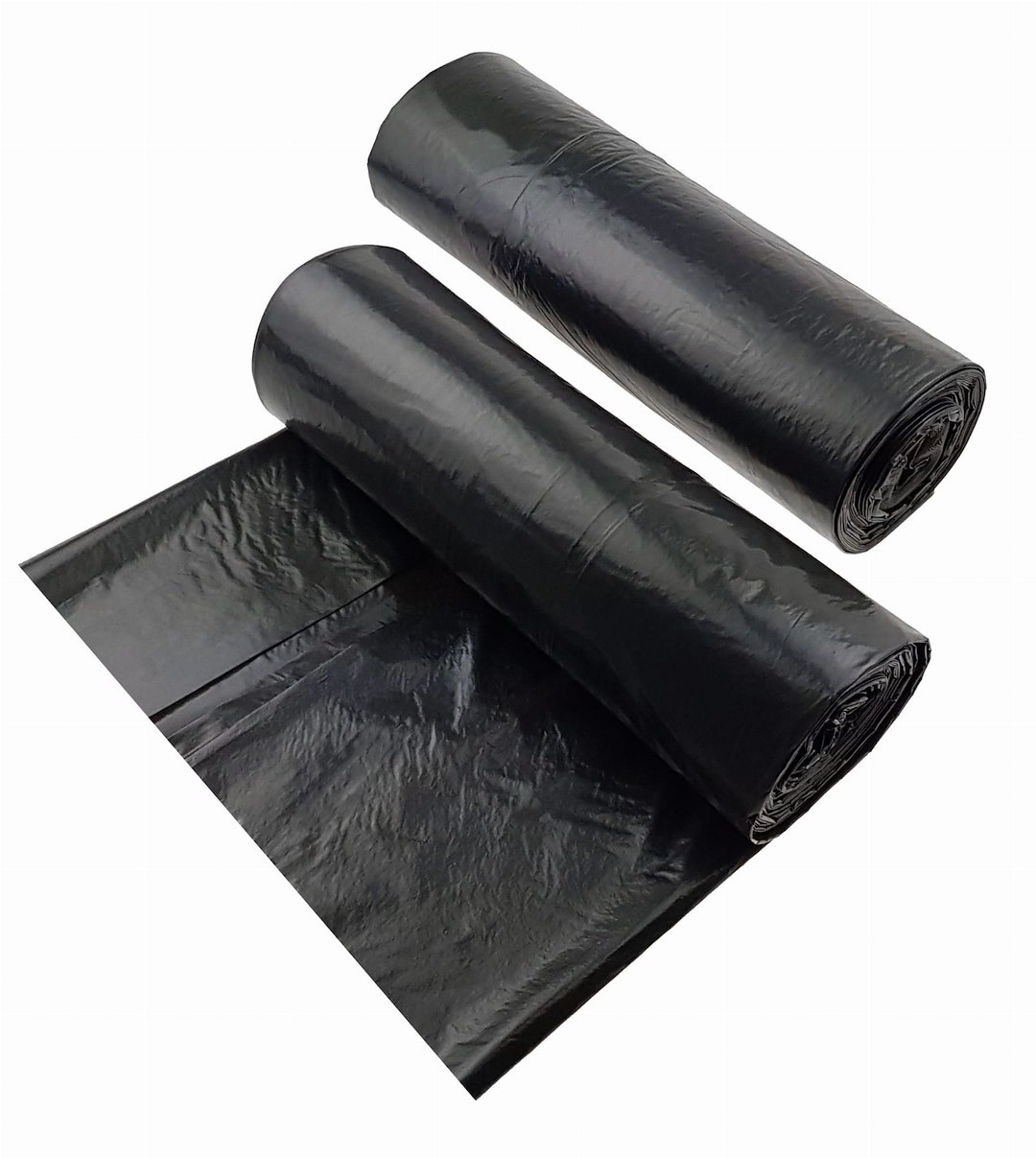 Worki na śmieci LD  120l  op.10 szt. czarne;     kart-30rolek