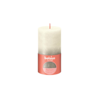 Świeca walec  68/130 Rustic Sunset - delikatny perłowy + szampański