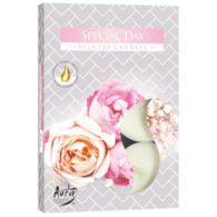 Świeczki-podgrzewacze zapachowe  op.6 szt. p15-288  wyjątkowy dzień; Aura