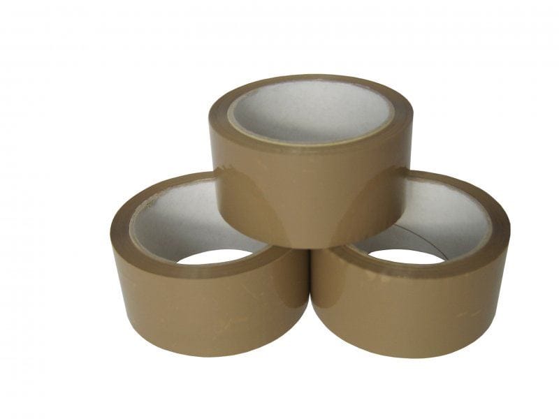 Taśma pak.  brąz. 48x60y; Solvent (kauczuk natur.) VIBAC (36) ++