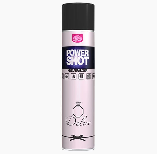 Odświeżacz pow. Kala Power Shot 600ml  Delice