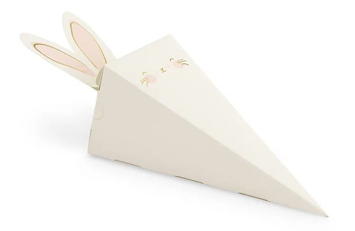 Pudełko na ciasteczka/drobiazgi  Króliki; 7,2x26,5x7,2cm  op.6 szt. **