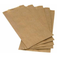 Torby fałdowe szare 12x5x25cm  op.1000 szt.    M