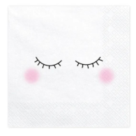 Serwetki - Dziecięce  33x33cm  op. 20 szt.  Buźka