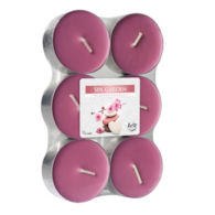 Świeczki-podgrzewacze zapachowe, duże  op.6 szt. p35-6-254 S6 ogród SPA; Aura