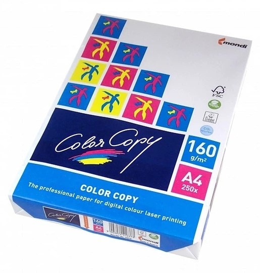Papier ksero A4 160g  ColorCopy -satynowy  op.250 szt.