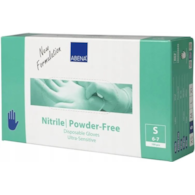 Rękawice Nitrylowe  S   op.100 szt. bezp./ niebieskie  290472