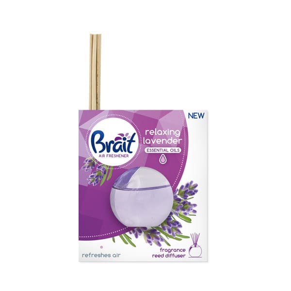 Odświeżacz pow.ozd.patyczki  Brait Dramers Kula Relaxing Lavender  40ml