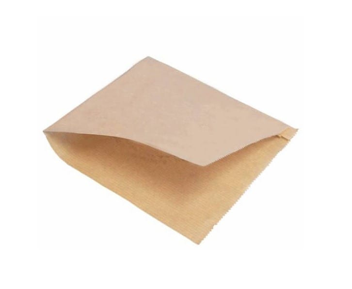 Torebka KEBAB/HAMBURGER 160x170 niepowlekana  1000szt.   P559  brązowa