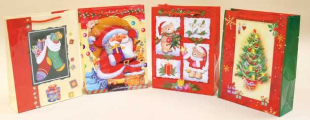 Torebki ozdobne  17x28x7cm - K2   op.10 szt.