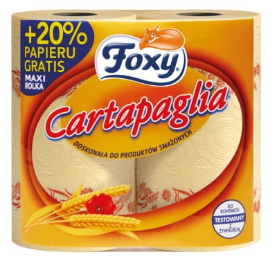 Ręcznik kuch.Foxy Cartapagia  -  a'2 (14); do odsączania tłuszczu  **