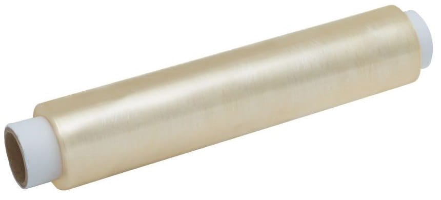 Folia spoż. 380mm x 1100m  PVC; na gorący stół, termo.