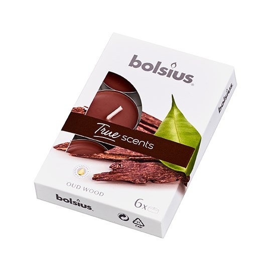 Świeczki-podgrzewacze zapachowe  op.6 szt. drzewo arganowe; Bolsius