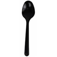Łyżka czarna op.50szt  (k/40) Superior S524DC REUSE