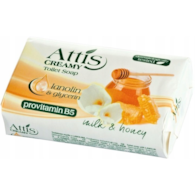 Mydło kostka  Attis; Milk & Honey 100g   (kart.60)