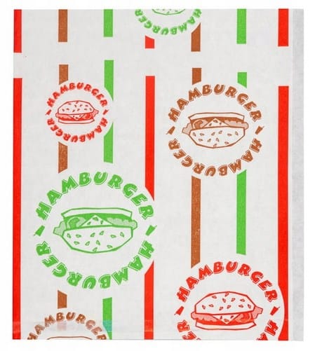 Toreb. Hamburger powl. 15x16cm  op.200 szt.  duża  *K*  HF-D