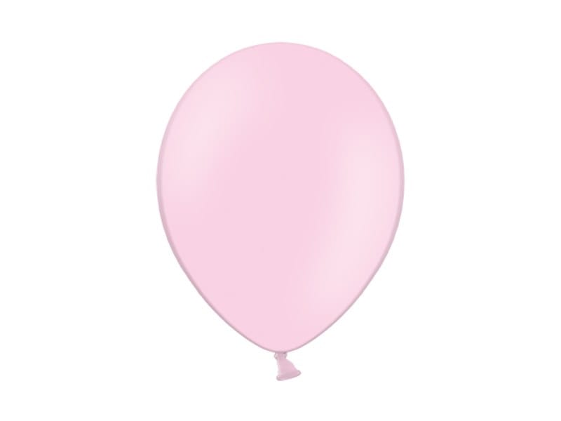 Balon 23cm  op.100 szt. pastel pink - różowy