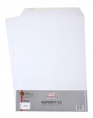 Koperta biała  C3 HK  op.50 szt. R