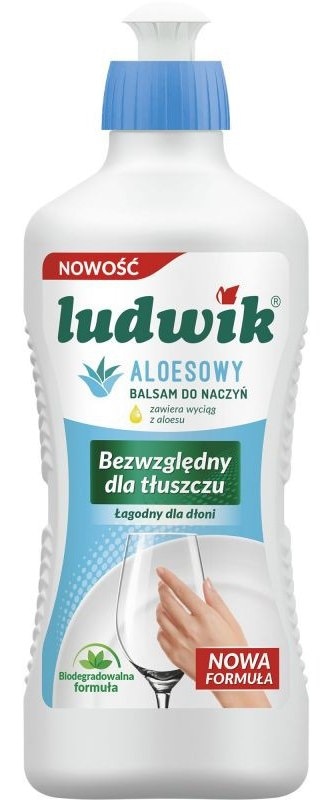 Płyn do naczyń      0,45l  Ludwik balsam aloes   (kart.20)