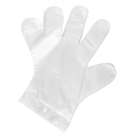 Rękawice foliowe HDPE  op.100 szt. (100)  L   na zawieszce *PL*