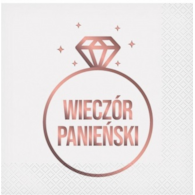 Serwetki - Wieczór Panieński  33x33cm  op.20 szt.