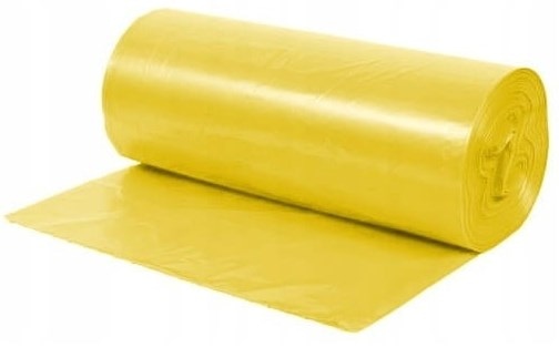 Worki na śmieci LD  160l  op.10 szt. (20) żółte