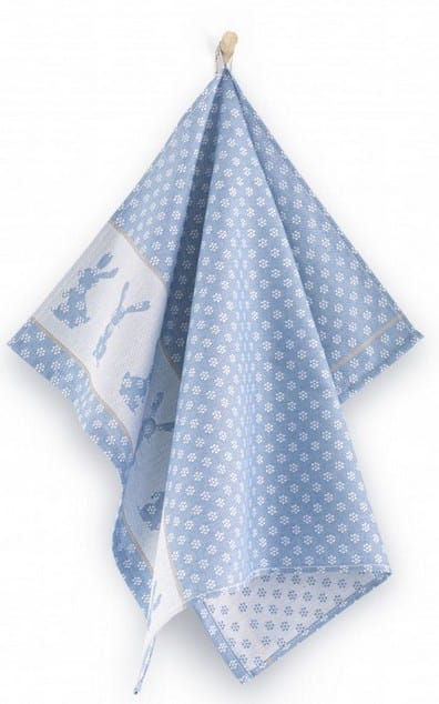 Ścierka kuchenna - bawełniana  50x70 Zwolex - szarak niebieski **