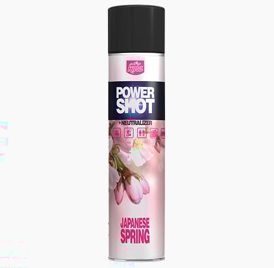 Odświeżacz pow. Kala Power Shot 600ml  Japanese Spring