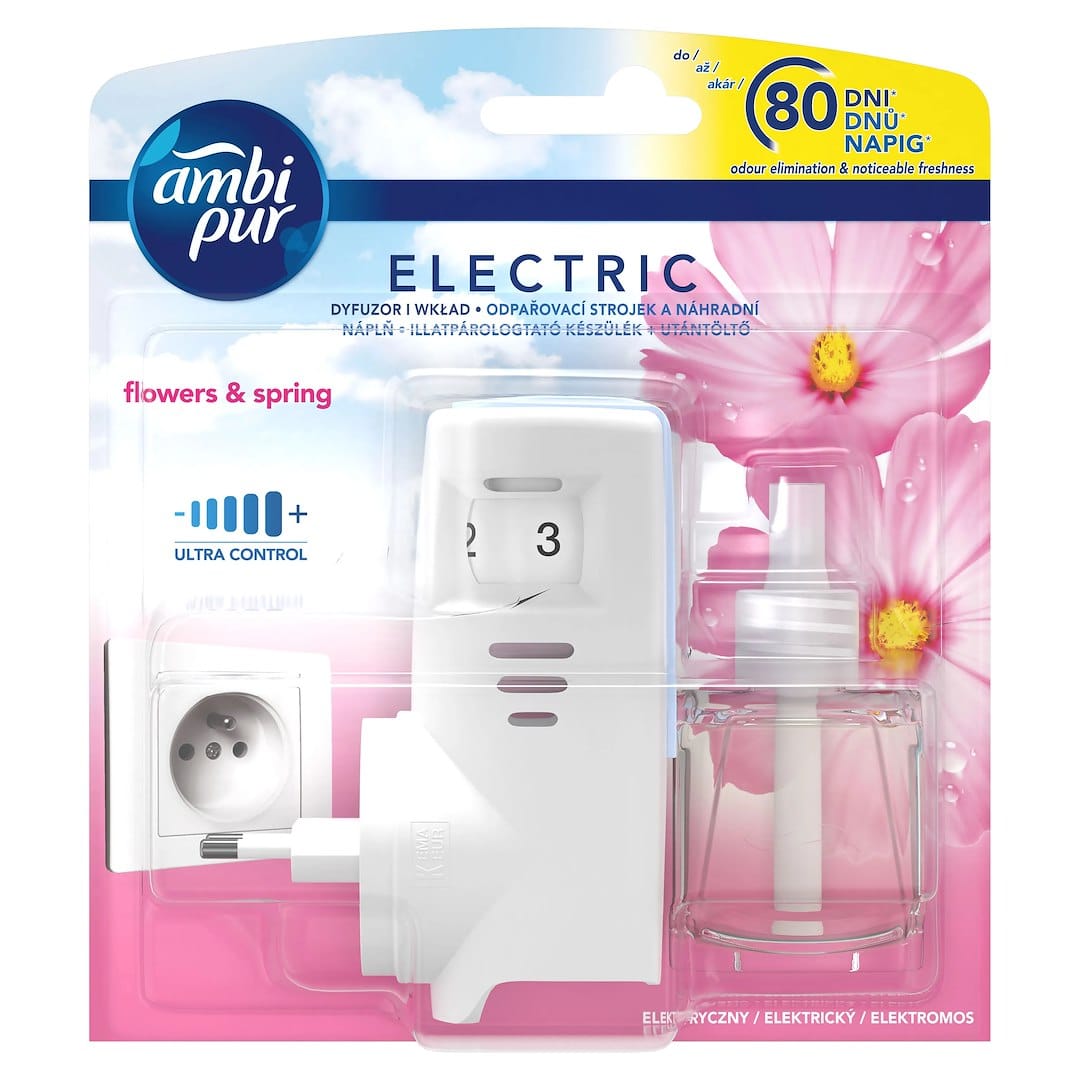 Odświeżacz elektr.Ambi Pur Electric  Flowers & Spring - wtyczka