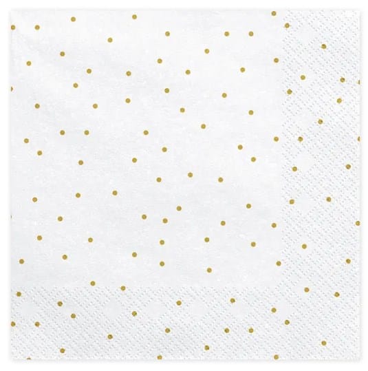 Serwetki - Różne okazje  33x33cm  op.20 szt.  Kropeczki