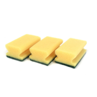 Zmywak kuchenny gąbka Mega Profesionalna Kryształ a'5 profilowana; żółta