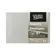 Koperta ozdobna B7  Pearl srebrny, 150g