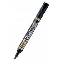 Marker perm.ścięty  Pentel N860 czarne ++