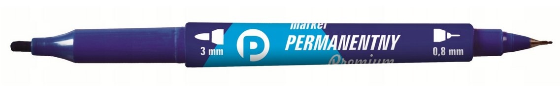 Marker perm.okr.  Tetis KM501-N2 3mm/0.8mm niebieski