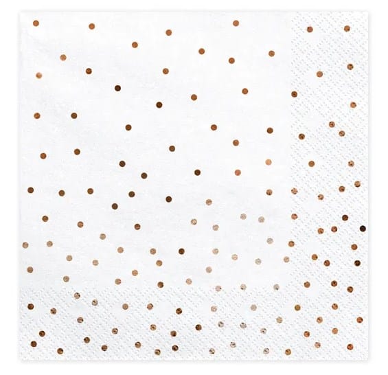 Serwetki - Różne okazje  33x33cm  op.20 szt.  Kropki