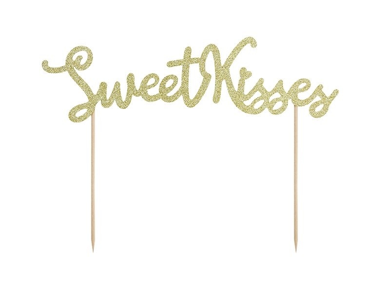Topper na tort;  Sweet Love - Sweet Kisses **