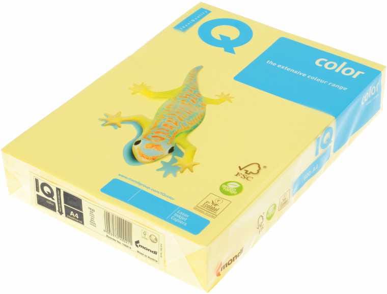 Papier  A4 160g musztardowy IG50 IQ