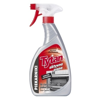 Płyn  Tytan 500g piekarniki, aktywna piana  spray- srebrny