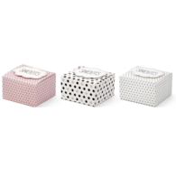Pudełko na ciasteczka/drobiazgi  Sweets z chmurką; 6x5,5x4cm op.6 szt. **