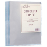 Obwoluta  A4 Typ L  op.25 szt. Solliph 0,15; krystaliczna